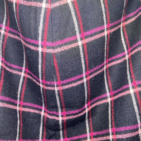 TALBOTS PLAID Wool Blend Skirt in Size 16 - Picture 2 of 4